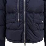 Пуховик с капюшоном STONE ISLAND, синий - фото 5