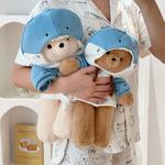 Плюшевая игрушка MENGMENGBUNNY, Bear Costume Shark-Ecru - фото 11