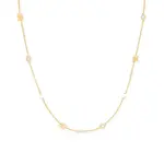 CELINE Латунное ожерелье женское золотое - фото 2