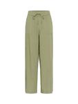 Штаны Milia Relaxed Fit KAFFE, Oil Green - фото