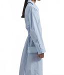 Платье Sacata миди в синем цвете Brunnera Blue SAMSOE - фото 3