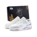 TALKING TOM Кроссовки для скейтбординга унисекс низкие White/Black White - фото