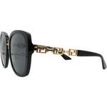 Женские солнцезащитные очки Versace, черный - фото 3