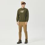 Свитшот мужской CAT, белый - фото 7