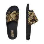 Тапочки Versace, черный - фото 3