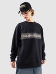 Свитер Quiksilver Cb Crew Sweater, black - фото