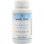 Body First Таурин (500 мг) 100 вегетарианских капсул - фото