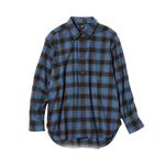 Рубашка Uniqlo Flannel Checked, синий - фото 2
