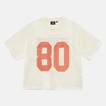 Футболка Stussy Unisex Team 80 Jersey, кремовый купить выгодно по