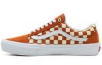 Кроссовки Old Skool Vans Pro 'Golden Oak Checkerboard' - фото