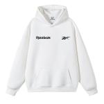 Толстовки Unisex с капюшоном, средней плотности Reebok, белый[heavyweight thickened and fleece-lined] - фото 3
