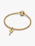 Шарм Pandora Key Dangle, золото - фото 3