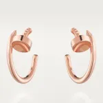 Серьги Cartier Juste un Clou, розовое золото - фото