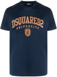 Футболка с логотипом DSQUARED2, синий - фото