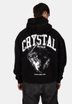Толстовка Hoodie CRYSTAL PARIS, черный - фото
