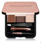 Набор для укладки бровей Makeup Revolution Brow Sculpt Kit, оттенок Medium 2.2 г - фото 2