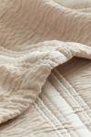 Покрывало H&M Jacquard,  260x260см, бежевый - фото 2