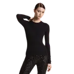 Свитер Michael Kors Hutton Featherweight Cashmere, черный - фото 2