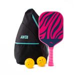 Наборы одежды SOUL Spirits и ракетки для пиклбола с оплеткой из стекловолокна и сотовым сердечником, унисекс 420*190*16мм ANTA - фото