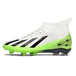 Футбольные бутсы унисекс высокие Binary, Neon Green - фото