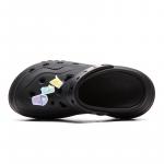 Клоги PEAK женские, полностью черные - фото 3