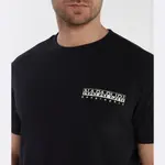 Футболка стандартного кроя Napapijri, черный - фото 3