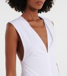 Хлопковое миди-платье Anisa Tove, белый - фото 4