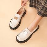 Лоферы женские Malemonkey, бежевый - фото 6