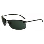Матовые солнцезащитные очки wrap rb3183 Ray-Ban, черный - фото 2