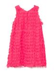 Abel & Lula платье с бахромой, розовый - фото 2