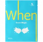 When Snow Magic Корейская осветляющая маска для лица, 23 мл - фото