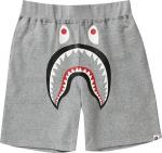Спортивные шорты BAPE Shark Sweatshorts 'Grey', серый - фото