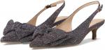 Туфли Jack Rogers Debra Slingback Kitten Heel - Sparkle, цвет Anthracite Sparkle - фото