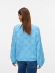 Вязаный свитер цвета Airy Blue Vero Moda - фото 3