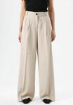 Брюки D.MoRo HIGH WAIST, Beige - фото