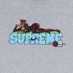 Футболка Supreme Catwoman Tee 'Heather Grey', серый - фото 4