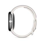 Умные часы Google Pixel Watch, (Wi-Fi), серебро/белый - фото 5