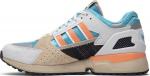 Кроссовки Adidas ZX 10000C 'Grey Coral Blue', серый - фото 4