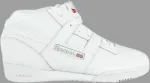 Кроссовки workout mid j 'white sheer grey' Reebok, белый - фото