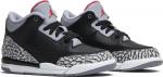 Кроссовки Air Jordan 3 Retro OG PS Black Cement 2018, черный - фото 8