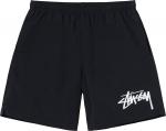Шорты Stussy Big Stock Water Short 'Black', черный - фото
