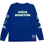 Футболка Mitchell & Ness Dallas Mavericks мужская Mitchell Ness, синий - фото