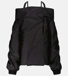 Нейлоновая куртка с открытыми плечами Prada, Nero - фото