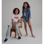 Джинсовая куртка Levi's Trucker для девочек 7–16 лет, цвет Medium Wash - фото 6