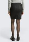 Юбка TOM TAILOR Pencil skirt, Coated Black Denim/Black Denim - фото 3