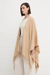 Пончо Marella, бежевый - фото 4