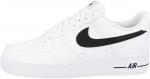 Кроссовки Nike Air Force 1 '07 мужские, White/Black - фото