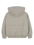 Толстовка на молнии с капюшоном Chloé Kids, серый - фото 2