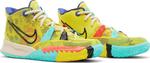 Кроссовки Nike Kyrie 7 GS '1 World 1 People', желтый - фото 9