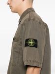 Stone Island рубашка с нашивкой Compass, коричневый - фото 5